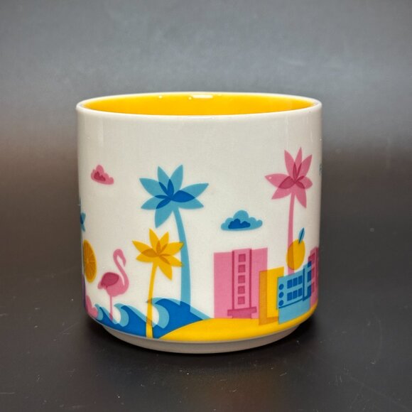 NEW Starbucks You Are Here Collection Florida 14 Ounce Ceramic Mug - Picture 5 of 11